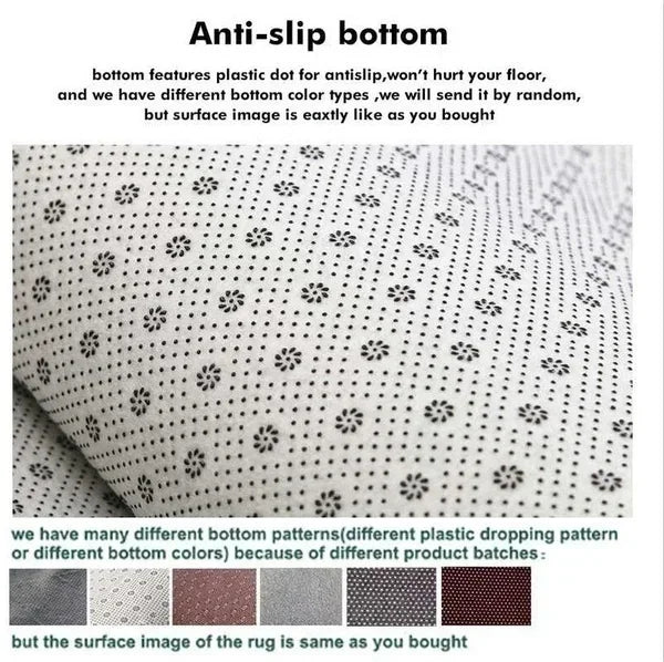 Superior Indoor Area Rug, Jute Backed, Perfect for Entryway, Office, Living/Dining Room, Bedroom, Kitchen, Floor, Modern Floral