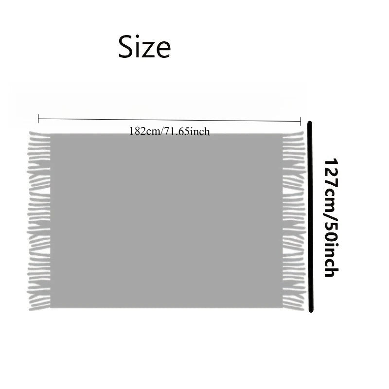 European Minimalist Diamond Pattern Acrylic Knitted Blanket, Sofa Bed Cover All Season Couch Throw Arrival Lightweight Bedspread