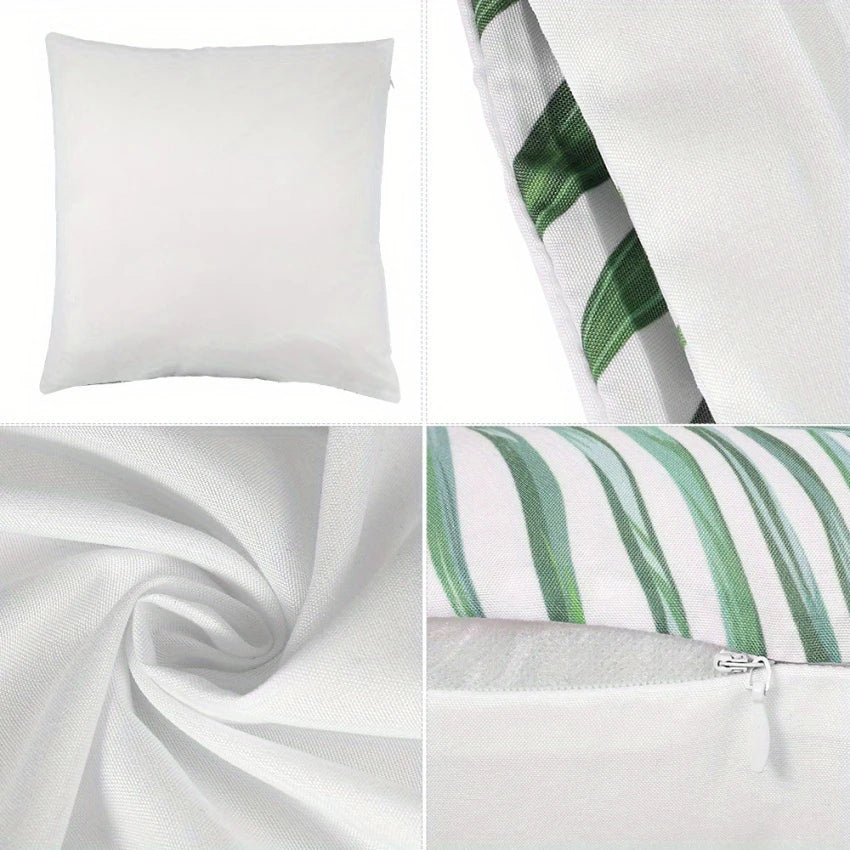 Black and White Geometric Simple PillowcasesBedroom Living Room Sofa Home Decor Polyester Cushion Cover with Zipper