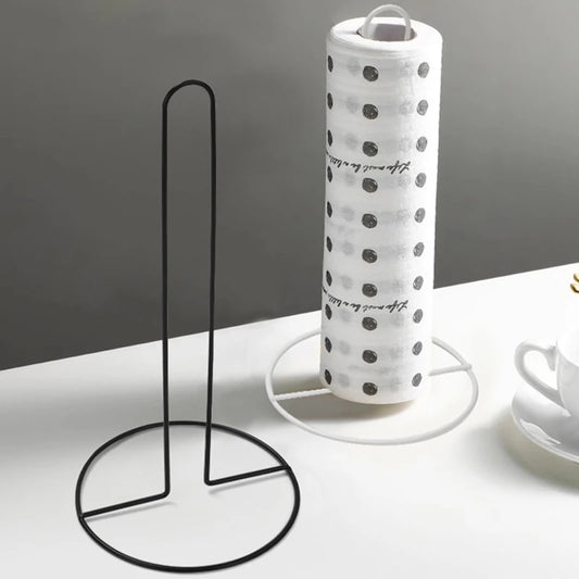 Iron Kitchen And Bathroom Roll Tissue Holder, Dining Table Upright Napkin Holder, Kitchen Storage Rack