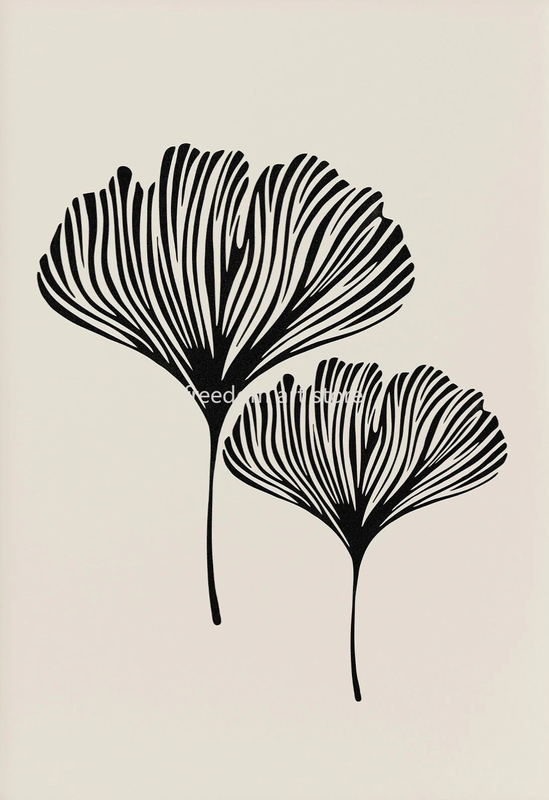 Minimalist Boho Matisse Style Botanical Leaves Art Poster Canvas Painting Wall Prints Picture for Living Room Home Decor Cuadros