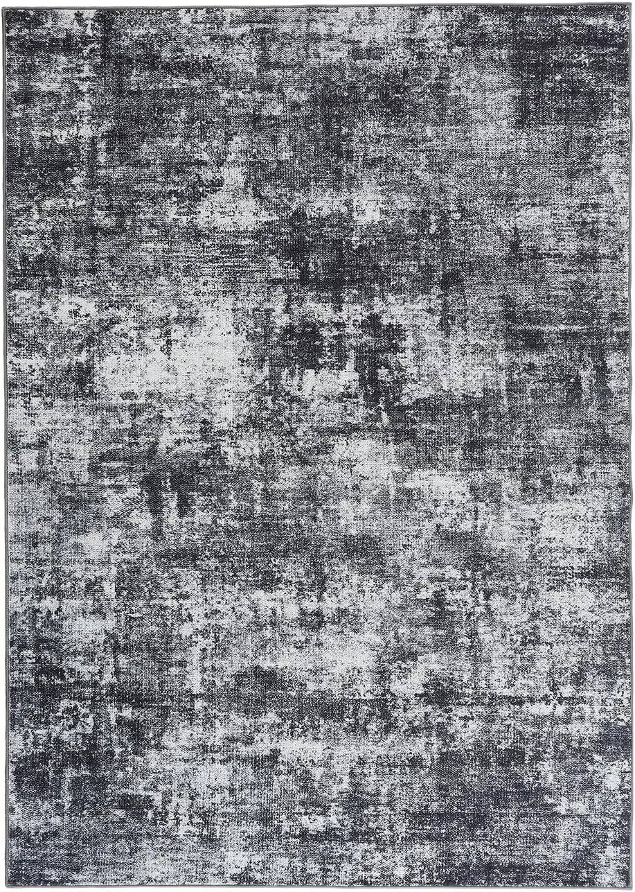 Green RugLiving Room Washable Abstract Area Rugs Bedroom Non-Slip Soft Carpet Indoor Floor Non-Shedding Rugs for Dining