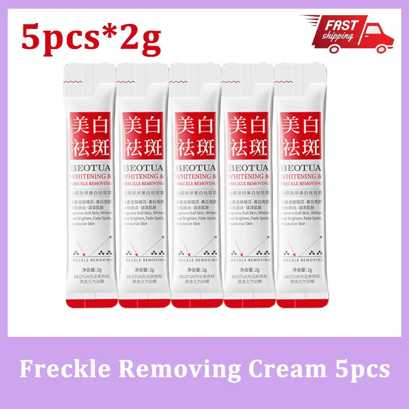 Nicotinamide Whitening Freckles Face Cream Remove Melasma Dark Spots Corrector Fade Melanin Acne Anti-Aging Brighten Skin Care