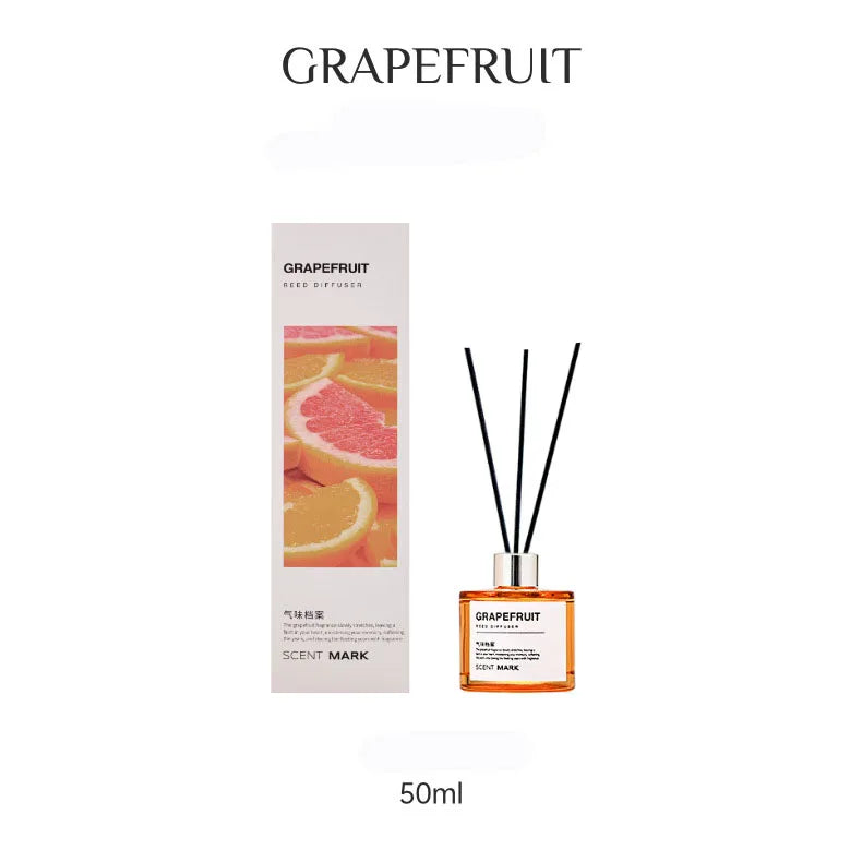 50ml reed diffuser set Lavender Jasmine bottle with Fragrance expanding stick Hotel Home Aromatherapy Air Fresh Fragranc scents
