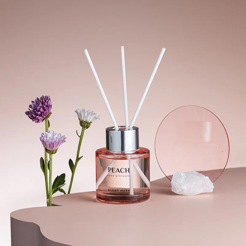 50ml reed diffuser set Lavender Jasmine bottle with Fragrance expanding stick Hotel Home Aromatherapy Air Fresh Fragranc scents