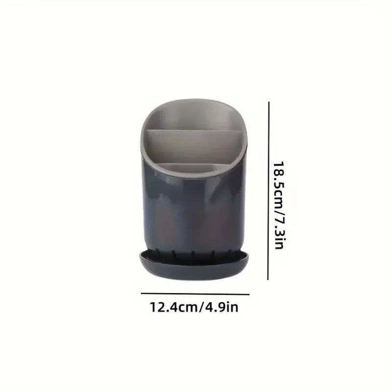 Cutlery Storage Holder Plastic Drainer Drain Containers Drying Rack Tableware Table Knife Spoon Fork Container Kitchen Tool